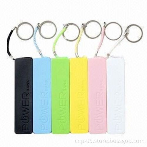 Emergency 2,200mAh USB Perfume Keychain Phone Chargers in Good Price with Input of 5V, 500mA